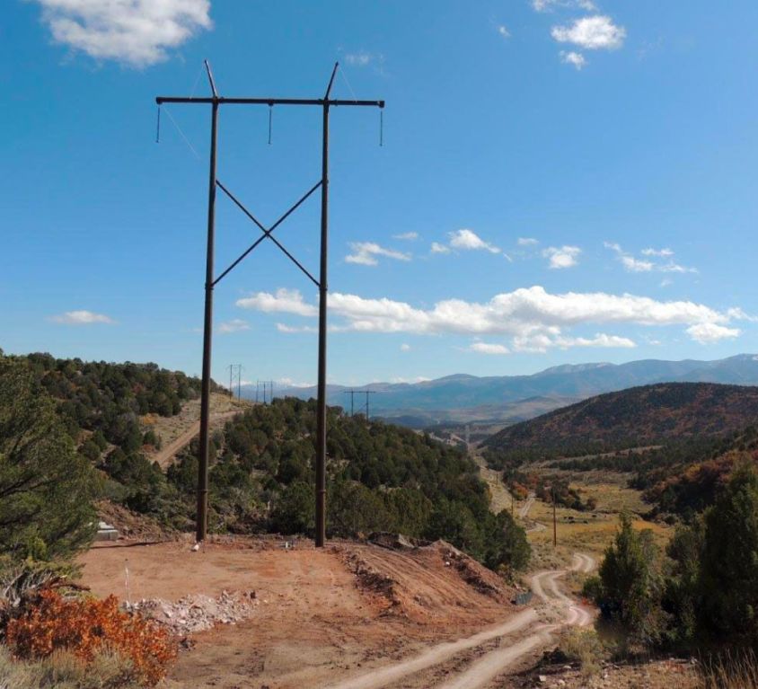 Sigurd to Red Butte 168-mile 345kV Transmission Line Project